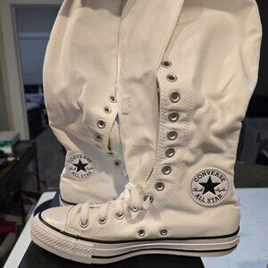 CONVERSE Chuck Taylor All Star XX-Hi High Top Canvas Knee Hi Women's Size 10 NEW
